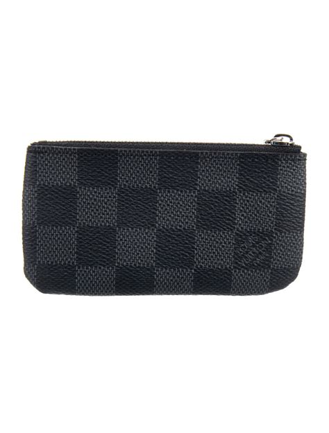 lv key pouch damier graphite|Key Pouch .